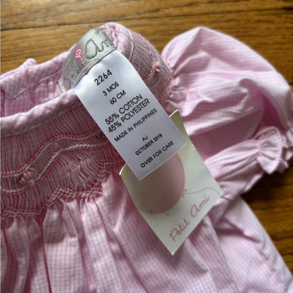 Petit Ami Pink Smocked Dress - Picture 4 of 4